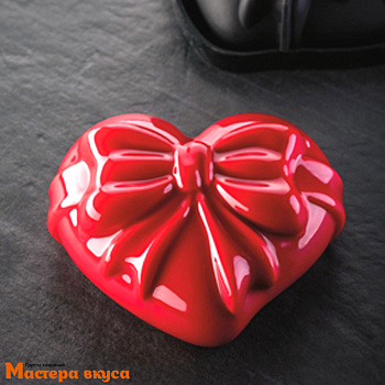 Форма силиконовая Pavocake Mini CADEAU Сердце мини, для муссовых десертов (Италия) 