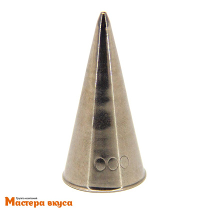 Насадка стальная РОВНАЯ ТРУБОЧКА,  d-4 мм h-37 мм