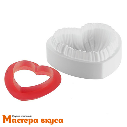 Форма силиконовая Silikomart LOVE 1200 Лавли (форма+вырубка), (Италия)