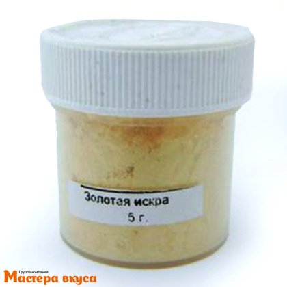 Пищевой блеск Top decor Золотая искра, 5гр