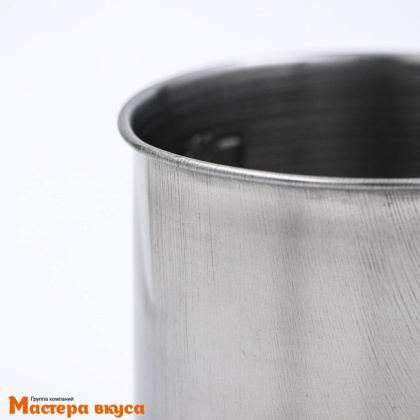 Ковш из нержавеющей стали 0,45 л, d-10 см