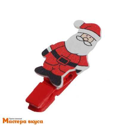 Декор прищепки  (НГ) "Всё,что нужно в Новый год", (набор 6 шт)