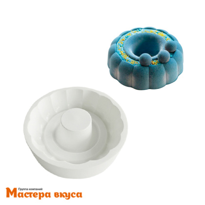 Форма силиконовая Dolce ГУГЕЛЬХУПФ (моно), для муссовых десертов, D 23см