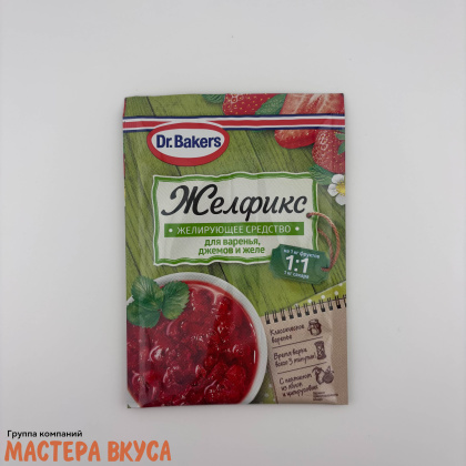 Желирующая смесь "Желфикс 1:1" Dr.Bakers (Dr.Oetker), 20 гр