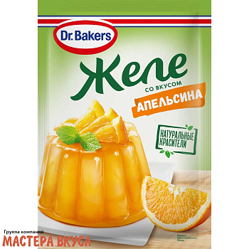 Желе "Dr.Bakers" с ароматом Апельсина, 45 г