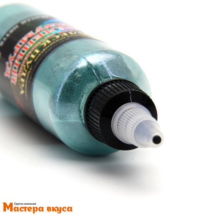 Пищевой блеск-пудра Орнамент для распыления ЗЕЛЕНЫЙ ИЗУМРУД, 25 г