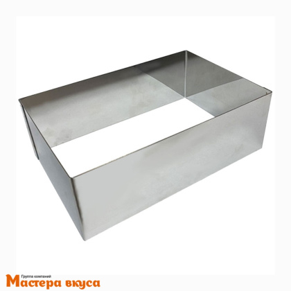 Форма-резак Прямоугольник 300*400, h50 мм (нерж.сталь) ВЕНТСАР