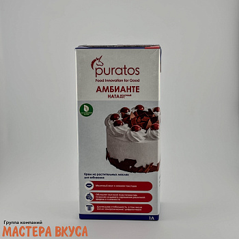 Сливки растительные Пуратос АМБИАНТЕ НАТА (сливочный вкус) 1л