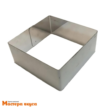 Форма-резак Квадрат  160*160, h100 mm (нерж.сталь) ВЕНТСАР
