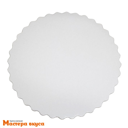 Подложка 3 мм D300 без печати Фигурная