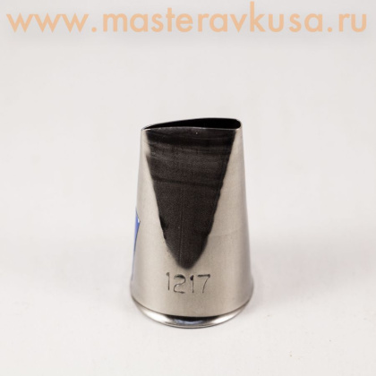 Насадка стальная ЛЕПЕСТОК РОЗЫ, 18мм  (BX1217)