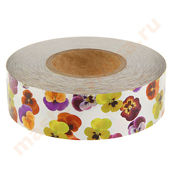 Лента бордюрная ш 25мм АНЮТИНЫ ГЛАЗКИ, 500 м