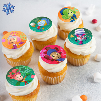 Фотопечать Фиксики, для капкейков, №113