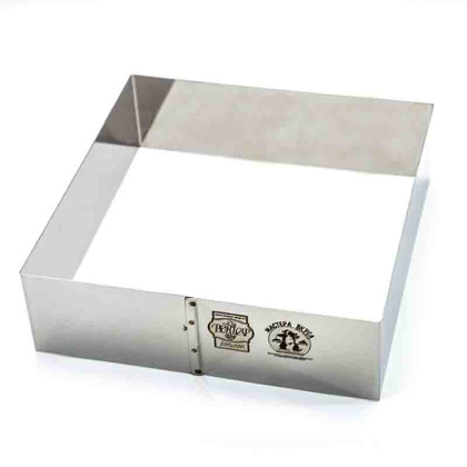 Форма-резак Квадрат 200*200, h60 mm (нерж.сталь) ВЕНТСАР