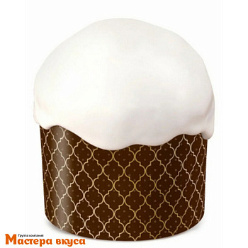 Форма бумажная для кулича ( 75г) d60*h45 мм КУПОЛА