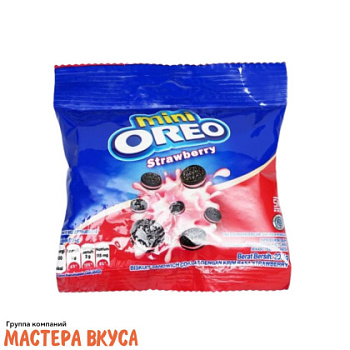 Печенье OREO Mini Strawberry (Клубничный), 20,4 гр