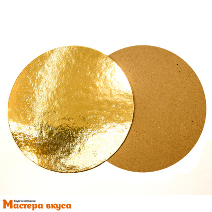 Подложка 0.8 мм, D180 мм односторонняя золото