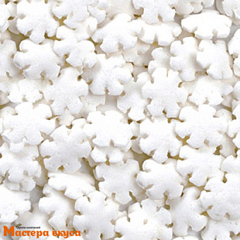 Посыпка Снежинки (Ромашки) БЕЛЫЕ, 50 гр