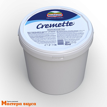 Сыр творожный Cremette (Hochland Pro), ведро 10 кг