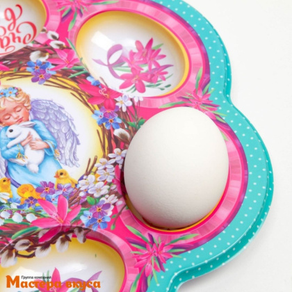 Подставка АНГЕЛ на 6 яиц и кулич