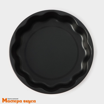 Форма для выпечки, "Круг"  D20см  h-4см, (антипригарное покрытие) "Ренард" красная