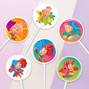 Фотопечать Фиксики, для леденцов, № 229