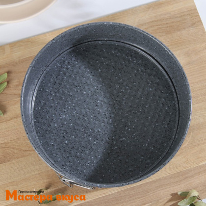 Форма для выпечки разъемная, D22см h-6см, (антипригарное покрытие) Круг "Мрамор"