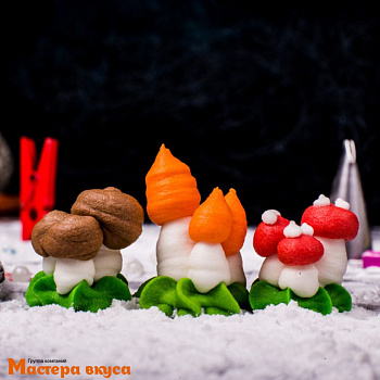 Сахарная фигурка ГРИБНИЦА, h~2,5см 