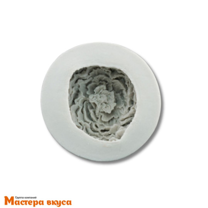 Молд силиконовый  3D ПИОН, d~8cм h~4cм