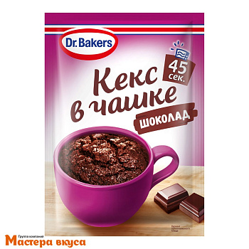 Десерт Кекс в чашке, шоколадный Dr.Bakers, 55г