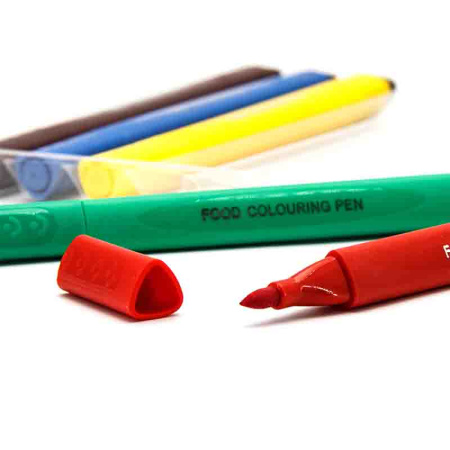 Набор пищевых маркеров (фломастеры), 5 цветов