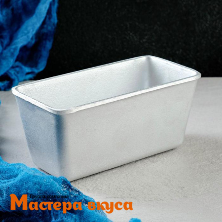 Форма для выпечки, "Хлеб Бородинский" 16*8см  h-7,5см, (литой алюминий)