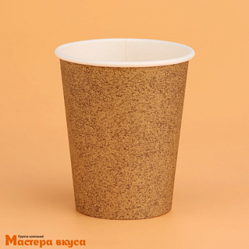 Стакан бумажный КРАФТ, 250 мл 