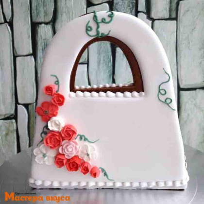 Набор вырубок пластик 3D СУМОЧКА, изделие~17*17*8 см